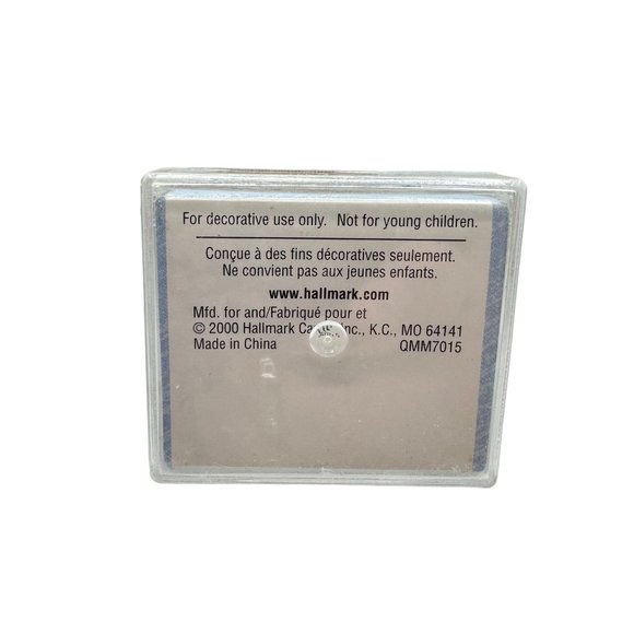 Hallmark Keepsake 2000 Merry Miniatures Happy Hatters Collection Libby Crown - Picture 5 of 5